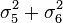 {\sigma}_5^2 + {\sigma}_6^2 \,